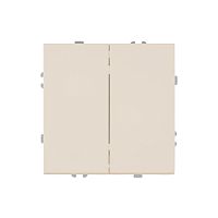 Эмили Выключатель 2кл самовозвратный, кашемир, RSW10-5113-08