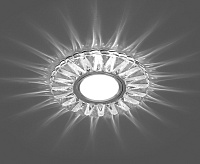 Светильник с подсветкой GU5.3 MR16  CD931 прозрачный сн/пр