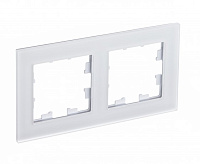 AtlasDesign Nature Белый Стекло матовое Рамка 2-ая ATN330102