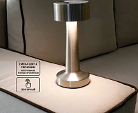 Настольная лампа DOWN LIGHT 2W R-SENSOR-85x215-CHROME-DC5V/1A-IP20