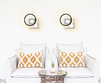 Бра FA230 WH/BK 3000-6400K 28W белый сн/пр