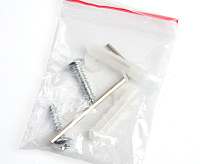 Настенный светодиодный светильник 230V 7W черный IP54 DH507