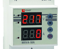 Реле напряжения и тока с дисплеем MRVA 50A EKF PROxima