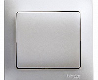 GLOSSA Переключатель 1-кл перламутр GSL000661 сн/пр