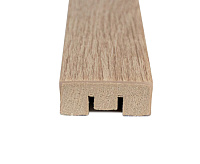 Интерьерная рейка из вспененного полистирола 40*16*2700мм Дуб