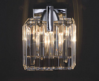 Бра 10126/1 хром/прозрачный хрусталь сн/пр