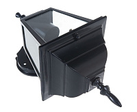 Светильник садово-парковый&nbsp;&nbsp;60W E27 черный, на стену вверх 4101