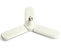 Fito лампа светодиодная 3-х лепестковая 30W E27, красно-синий спектр LB-7000