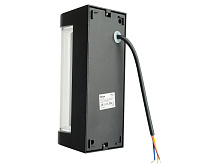 Настенный светодиодный светильник 16W, 1400Lm, 4000K, черный DH057