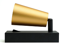 Накладной светильник&nbsp;&nbsp;35W GU10 золото/черный ML1850