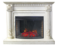 Портал Rodos под Dioramic 33FX (белый дуб, патина, золото) 