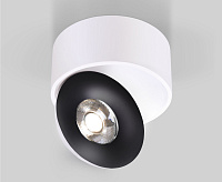 Накладной светильник Glide 8W 4200K белый/черный сн/пр