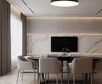 Накладной светильник AL6200  80W 4800Lm 3000K-6500К черный Simple matte (ПДУ)