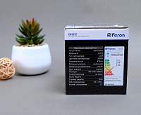 Настенный светодиодный светильник 2*3W 450Lm 3000K черный IP54 DH012