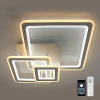 Люстра светодиодная "TRIPLEX SQUARE" 124W 3S-APP--596/596/146 -WHITE/WHITE-220V-IP20