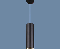 Подвесной LED светильник DLR023 12W 4200К черный матовый