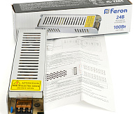 Драйвер BSPS 24V 100W 4,1A IP20 (2г. гар.) LB019 Feron