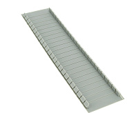 Заглушка 12 модулей серая EKF PROxima сн/пр