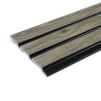 Панели 3D RAIL из вспененного полистирола Ольха 2700*120*10мм