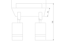 Спот - 20064/2 хром