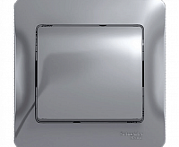 GLOSSA Выключатель 1-кл алюм GSL000311