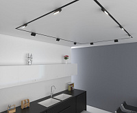 Slim Magnetic HL01 Трековый светильник 6W 4200K черный сн/пр