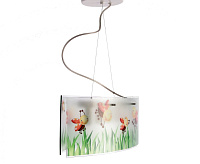 Подвесной светильник детский "Дружба" (Божьи коровки) сн/пр