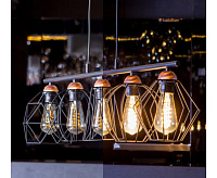 Лампа светодиодная Decor filament FDL 8W 3300K E27 ST64 спираль тонированный BLE2717