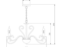 Люстра металл 60090/5 золото