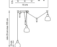 Люстра 761054 ACROBATA ХРОМ