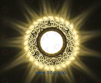 Светильник встраиваемый K1627L-1 прозрачный