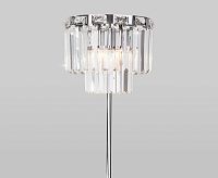 Светильник напольный (торшер) 01137/3 хром/прзрачный хрусталь