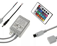 Контроллер RGB&nbsp;&nbsp;ZC-1000RC 12V 3x2А = 72w (IR) REXANT