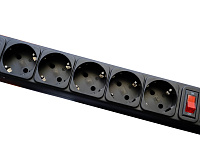 Сетевой фильтр SP-645 (4,5м 6 розеток) черный