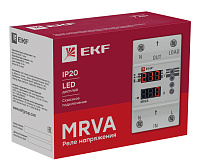 Реле напряжения и тока с дисплеем MRVA 25A EKF PROxima сн/пр
