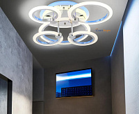 Люстра светодиодная 3009/5 134W CR+RGB