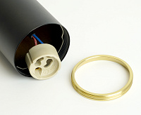 Светильник подвесной 35w GU10 черный/золото ML1868