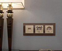 Веркель Розетка Ethernet RJ-45 (шампань) W1181011