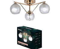 Люстра потолочная TARANTO золото REV Ritter 52523 3