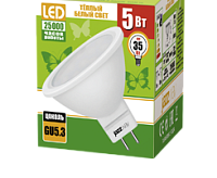 Лампа светодиодная PLED- ECO-JCDR 5w 3000K GU5.3 JAZZway