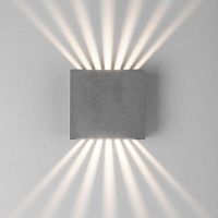 Настенный светодиодный светильник Sole 35149/D, серый