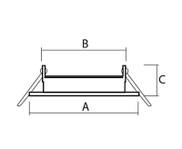 Светильник встраиваемый PGX53 10639.26 хром матовый JAZZway