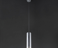 Подвесной LED светильник DLR023 12W 4200K хром матовый