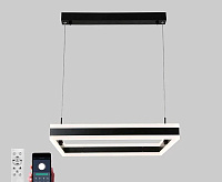 Люстра светодиодная "STELLA" 100W S-APP-500x500x1200-BLACK/WHITE-220-IP20