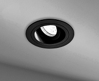 Светильник встраиваемый GU5.3 MR16 DL2811 черный