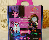 Набор "Подарочный" цвет гирлянд Теплый белый 500-066 сн/пр