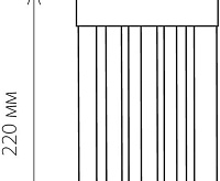 Светильник ландшафтный TECHNO 1621 LED Ares графит IP54 сн/пр
