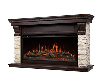 Портал Michigan 42 камень молочный,шпон темный дуб