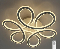 Люстра светодиодная "VOLNA SLIM DOUBLE" 85W 3R-490х112-WHITE/OPAL-220-IP20