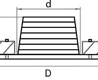 Светильник встраиваемый 212177 LEDDY CYL 3W 3000К ЧЕРНЫЙ